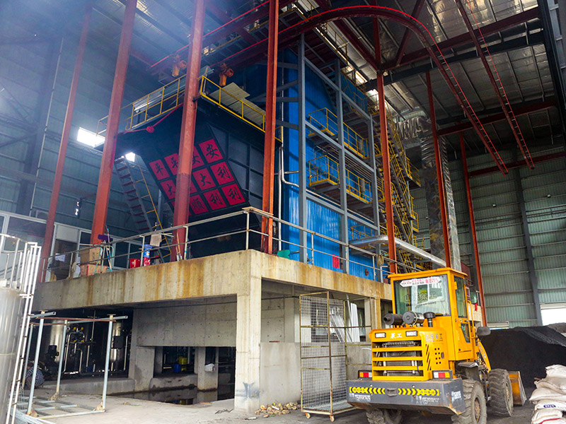 36吨锅炉仰视图